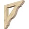 Ekena Millwork Funston Slat Rough Sawn Bracket, Douglas Fir, 6"W x 46"D x 46"H BKT06X46X46FST06RDF - alternate 1